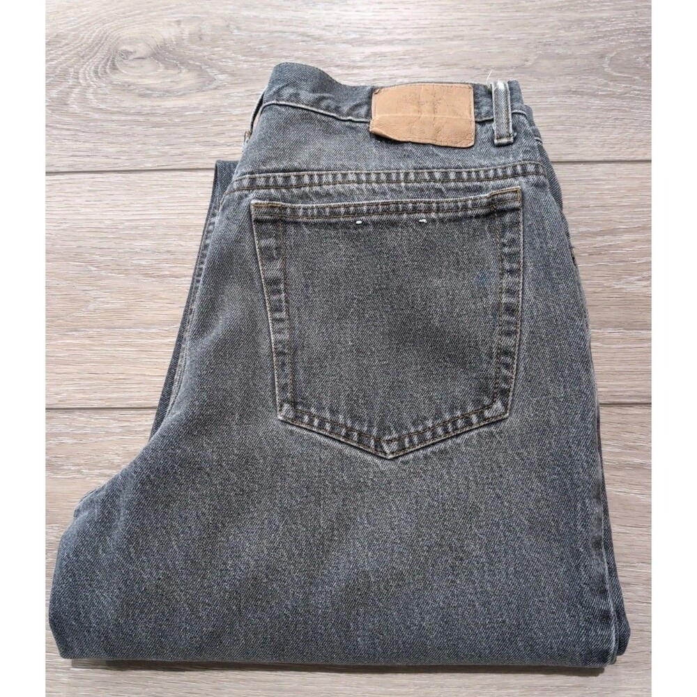 VINTAGE 90's BRITTANIA JEANS TAPERED GREY MEN'S SIZE 33X30(31X30 ACTUAL) NWOT